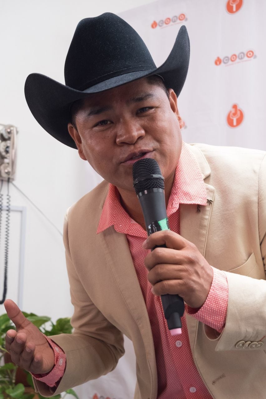 Erasmo Catarino, cantante.