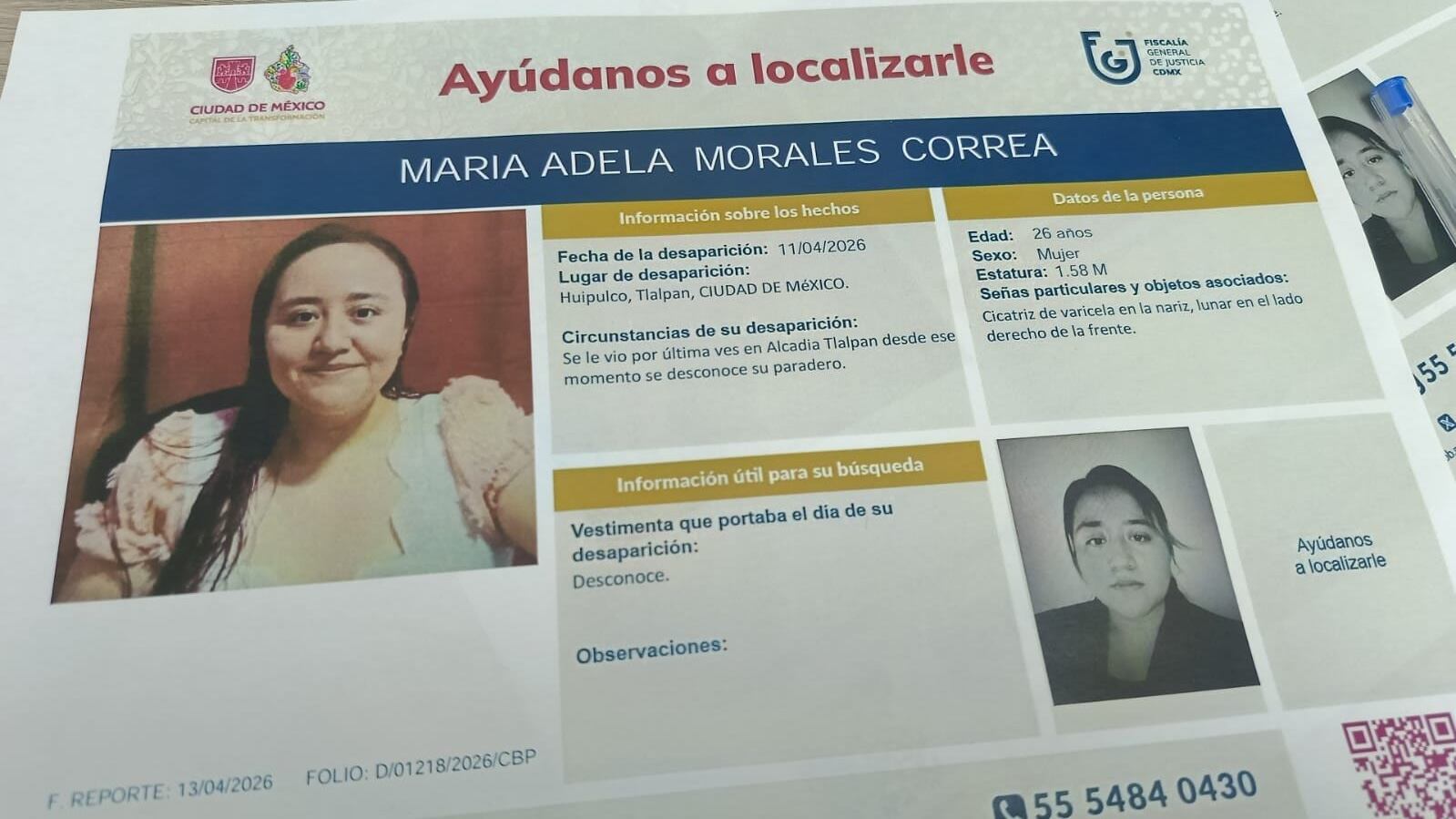 Caso Adela Morales: desaparece tras cita de trabajo y es localizada en hospital psiquiátrico en CDMX
