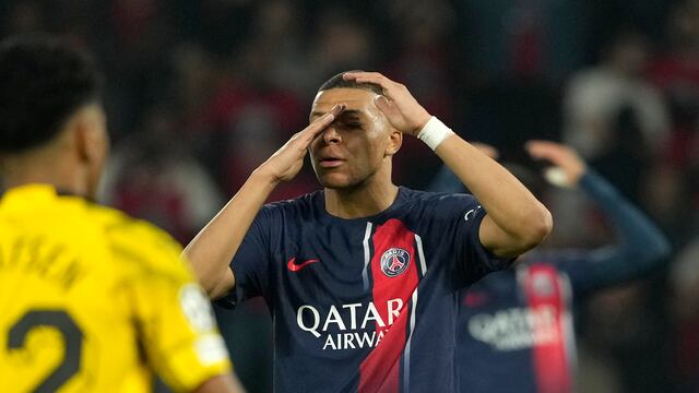 Mbappé en la Semifinal de Champions