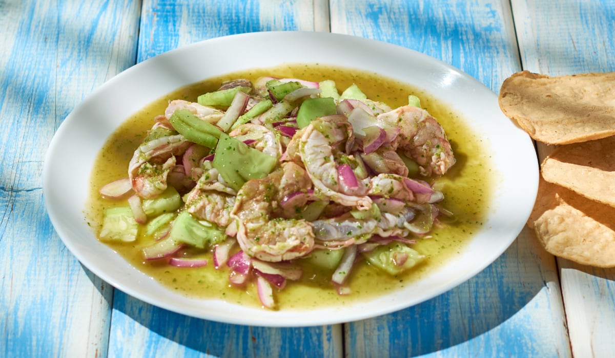 Aguachile, platillo mexicano