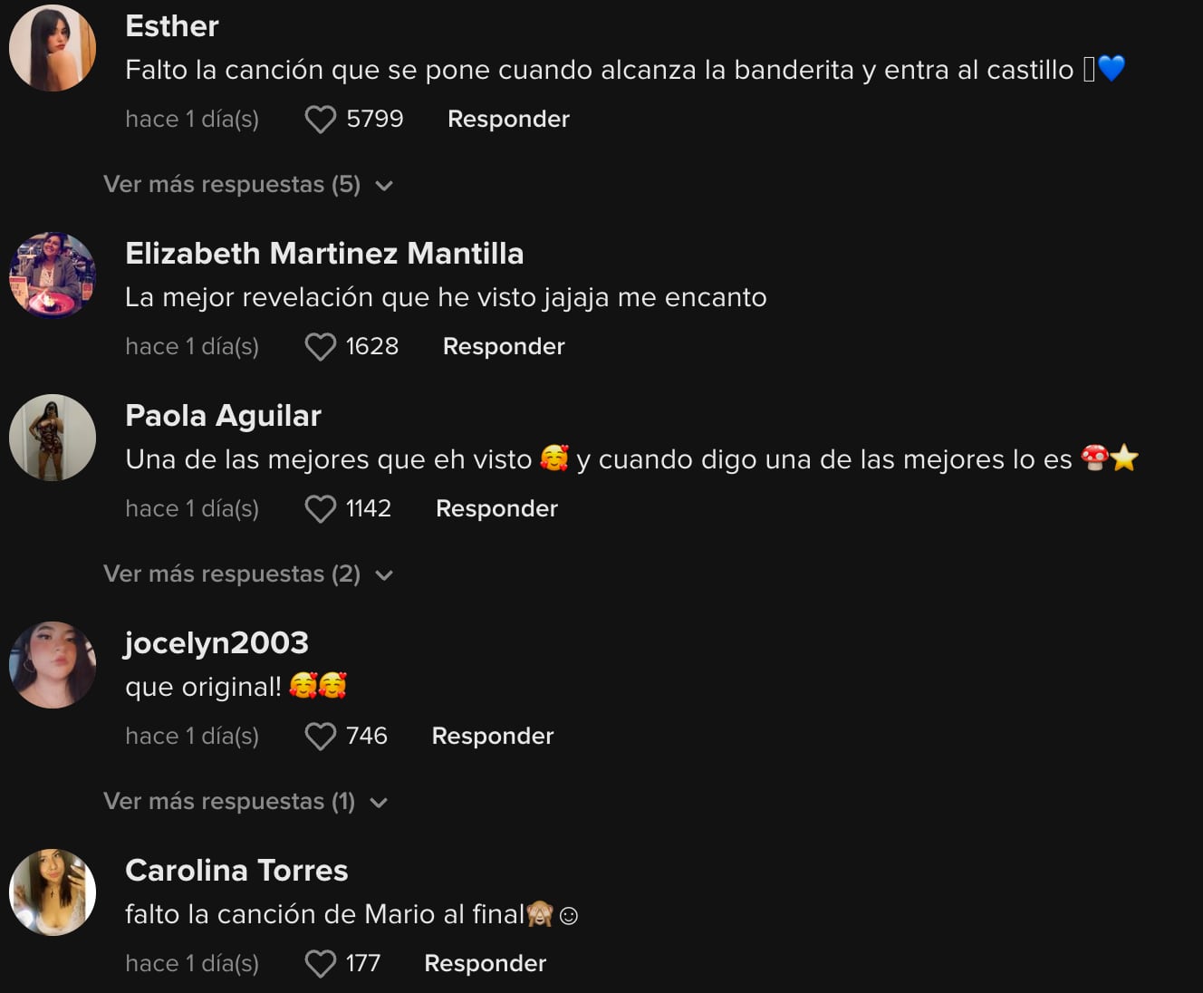 Revelación de género de Super Mario Bros. La Película en TikTok