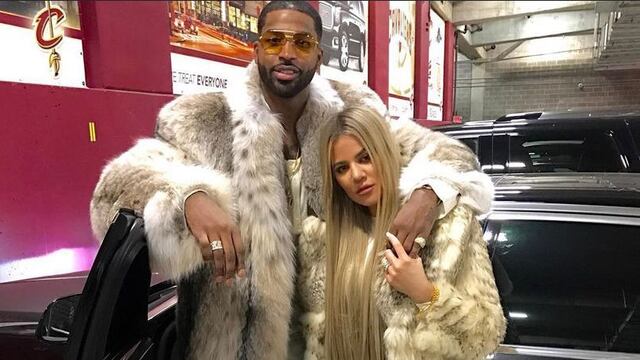 Tristan Thompson y Khloé Kardashian