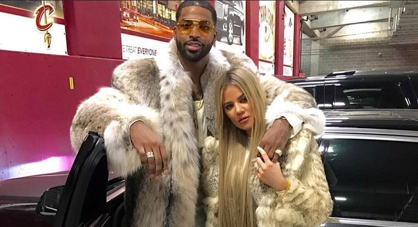 Tristan Thompson y Khloé Kardashian