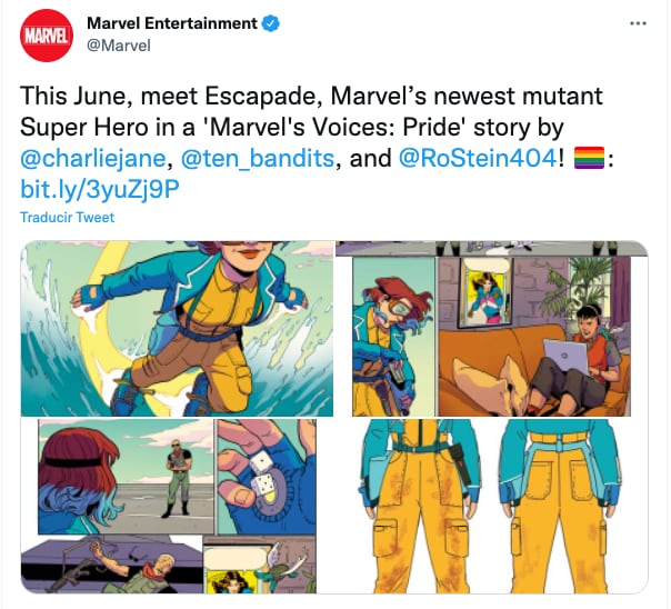 Marvel Comics presenta a su nueva superheroína transgénero mutante