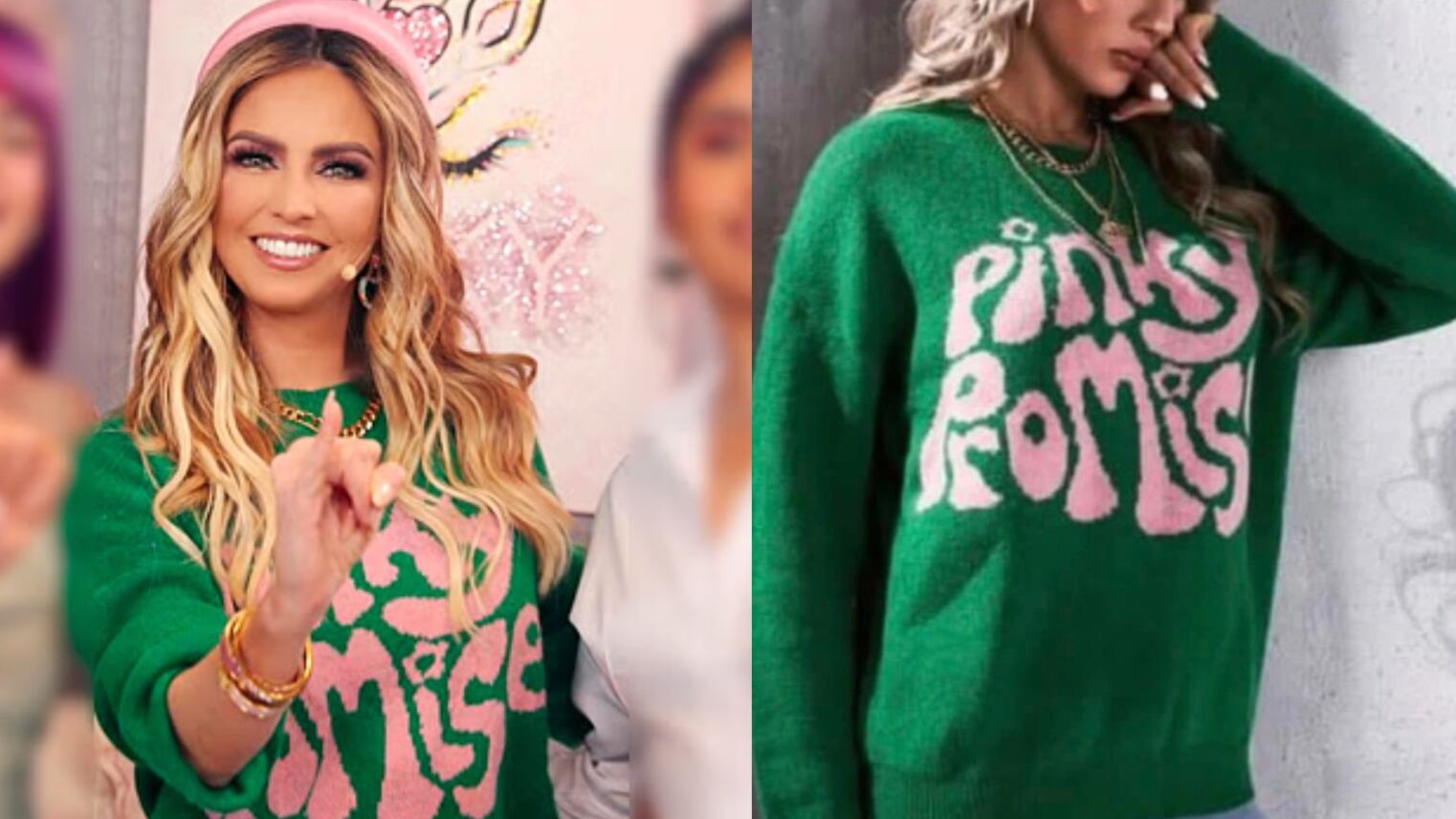 Queman a Karla Díaz por vender un suéter al doble de su precio; asegura que la engañaron