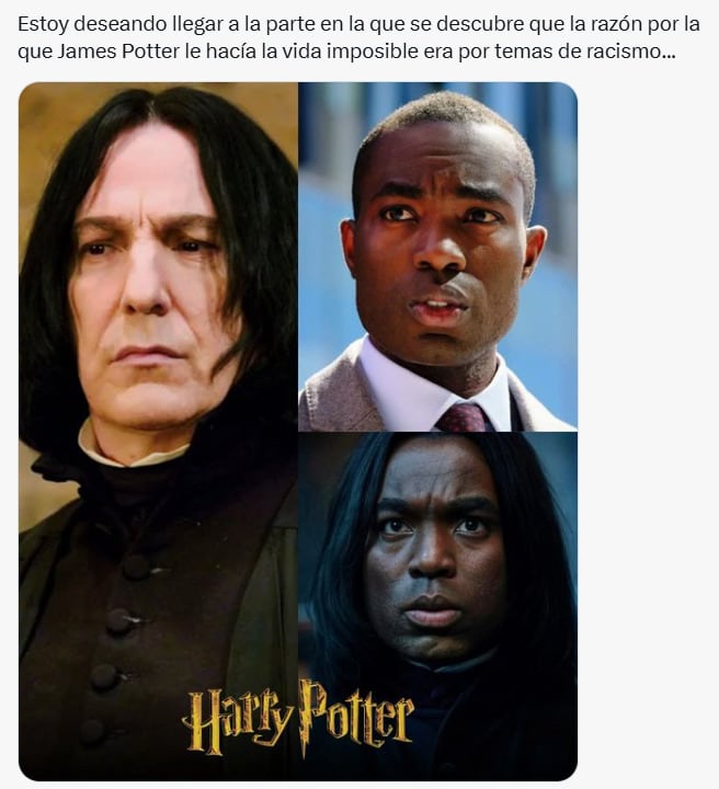 Memes sobre el elenco de la serie de Harry Potter