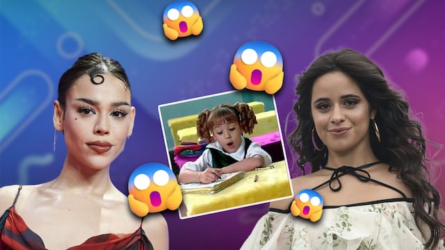 Camila Cabello se acaba de enterar que Danna Paola es la niña que salía en La familia P. Luche