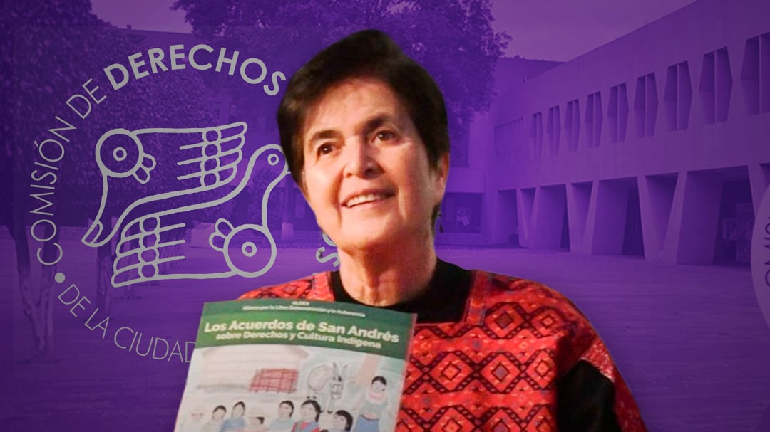 Dolores González Saravia asume la presidencia de la Comisión de Derechos Humanos de la CDMX