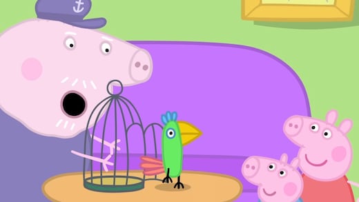 Peppa Pig cuida a Lucas el loro de sus abuelos: 2 horas de capítulos en YouTube para ver en español por el Día Mundial del Loro
