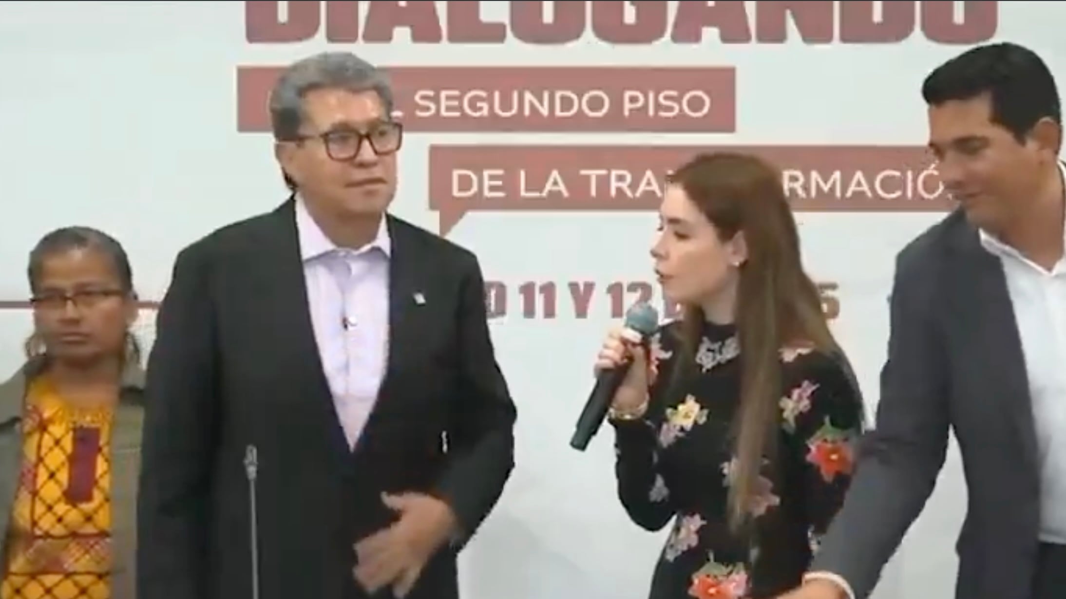 El video de Maryfer Centeno donde elogia a Ricardo Monreal sin analizar su firma