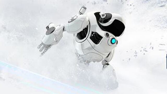 Anuncio de la competencia Edge of Robot: Ski Robot Challenge.