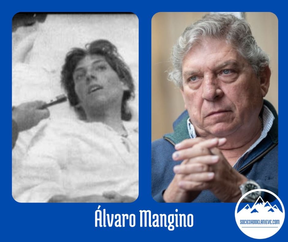 Álvaro Mangino sobreviviente de la tragedia de Los Andes