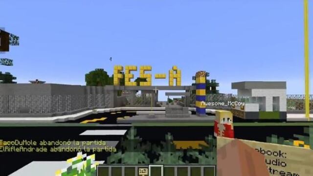 Alumnos han recreado la FES Acatlán en Minecraft