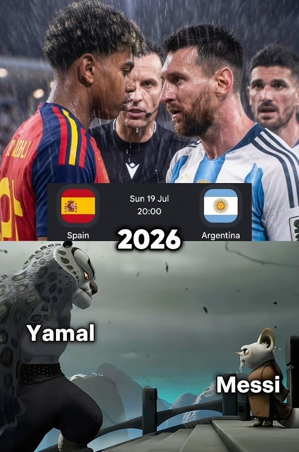 Memes de Messi y Lamine Yamal inundan la final del Mundial 2026
