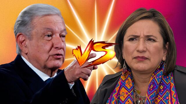 AMLO vs. Xóchitl Gálvez