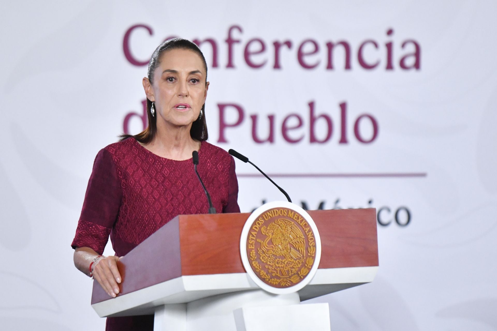 Claudia Sheinbaum, presidenta de México.