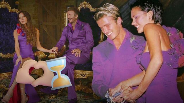 David y Victoria Beckham recrean el día que se casaron para celebrar su 25 aniversario