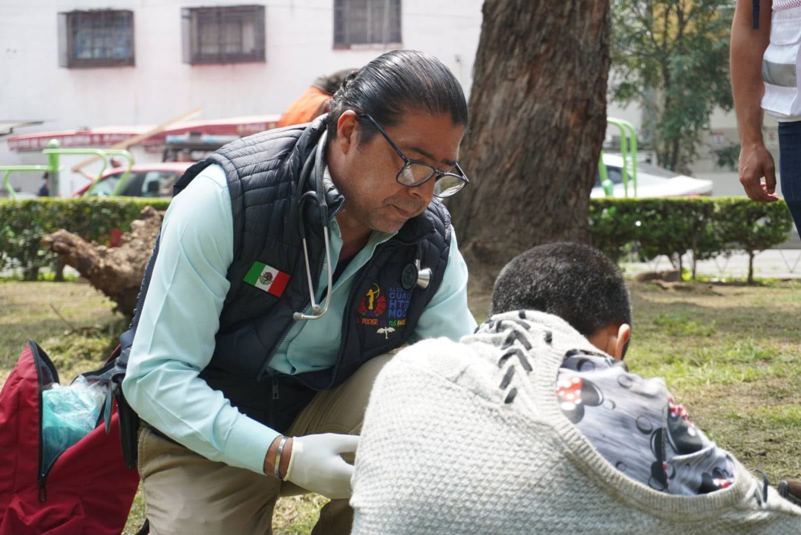 Brigadas de sensibilización atienden a 45 personas en Cuauhtémoc.