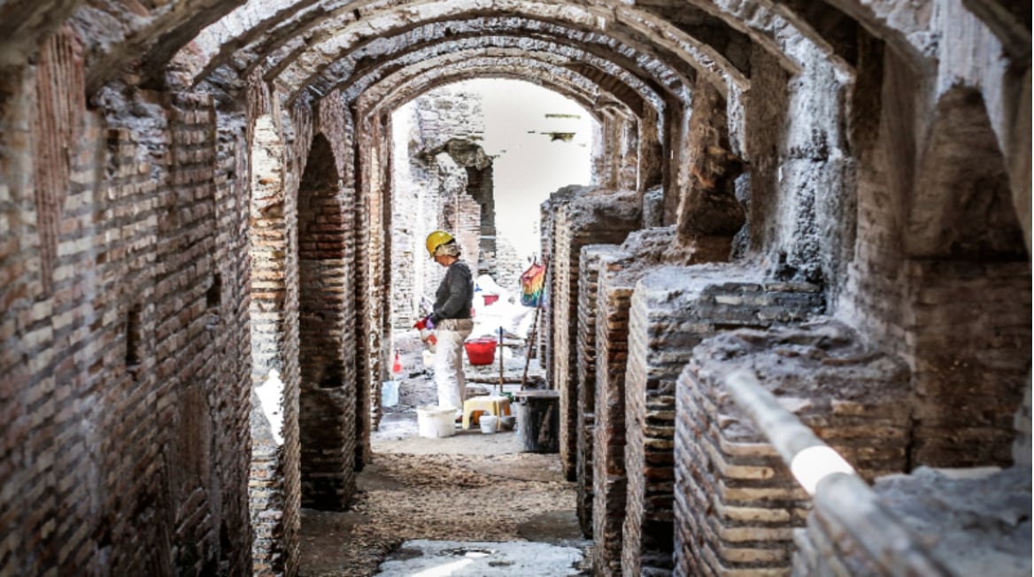 Hipogeo del Coliseo de Roma