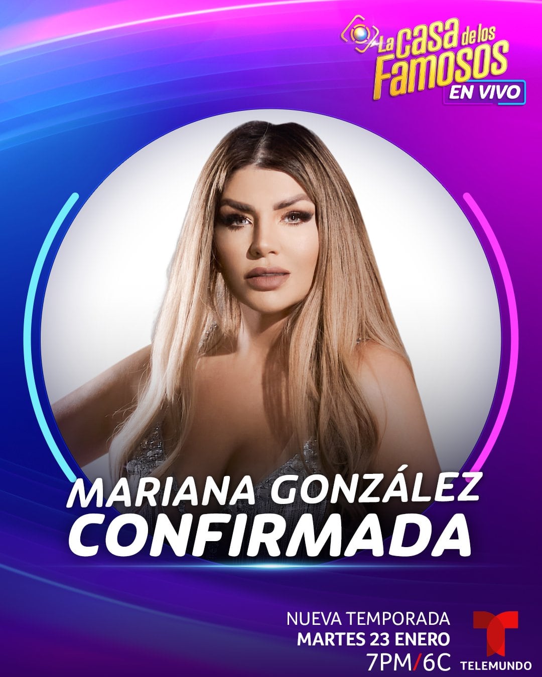 Mariana González entra a La casa de los famosos 4 de Telemundo.