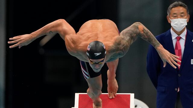 Caeleb Dressel en Tokio 2021