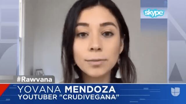 Rawvana, 'youtuber' presuntamente vegana.