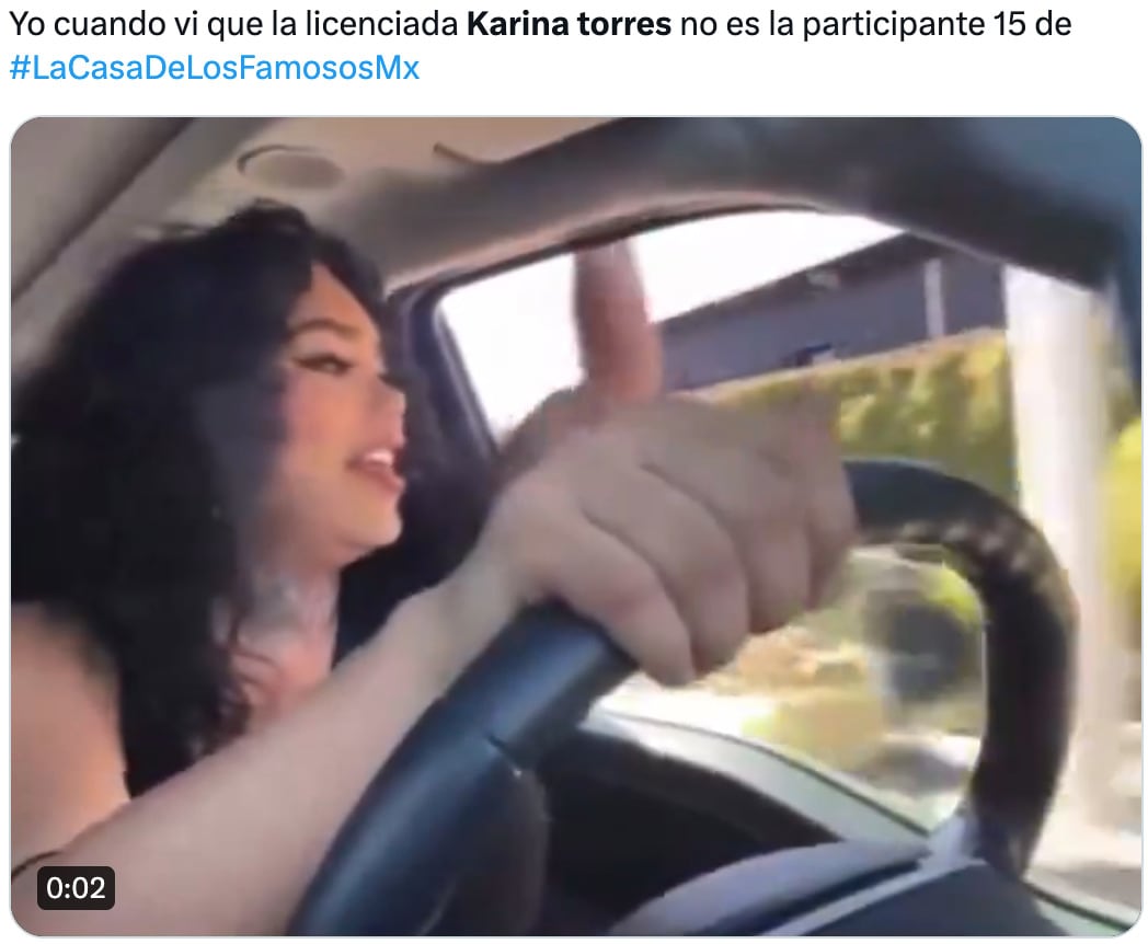 Memes reaccionan a la ausencia de Karina Torres en La Casa de los Famosos México 2024