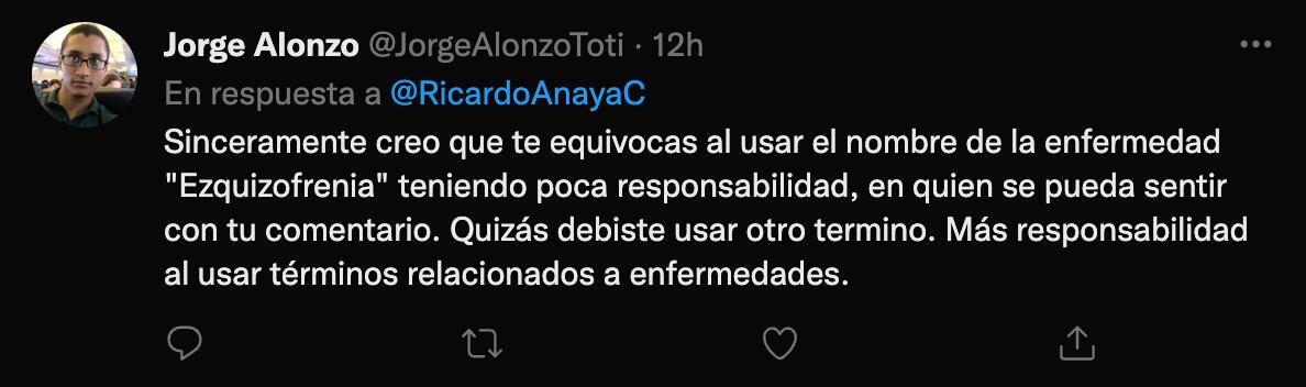 Ricardo Anaya es criticado por burlarse de las personas esquizofrénicas