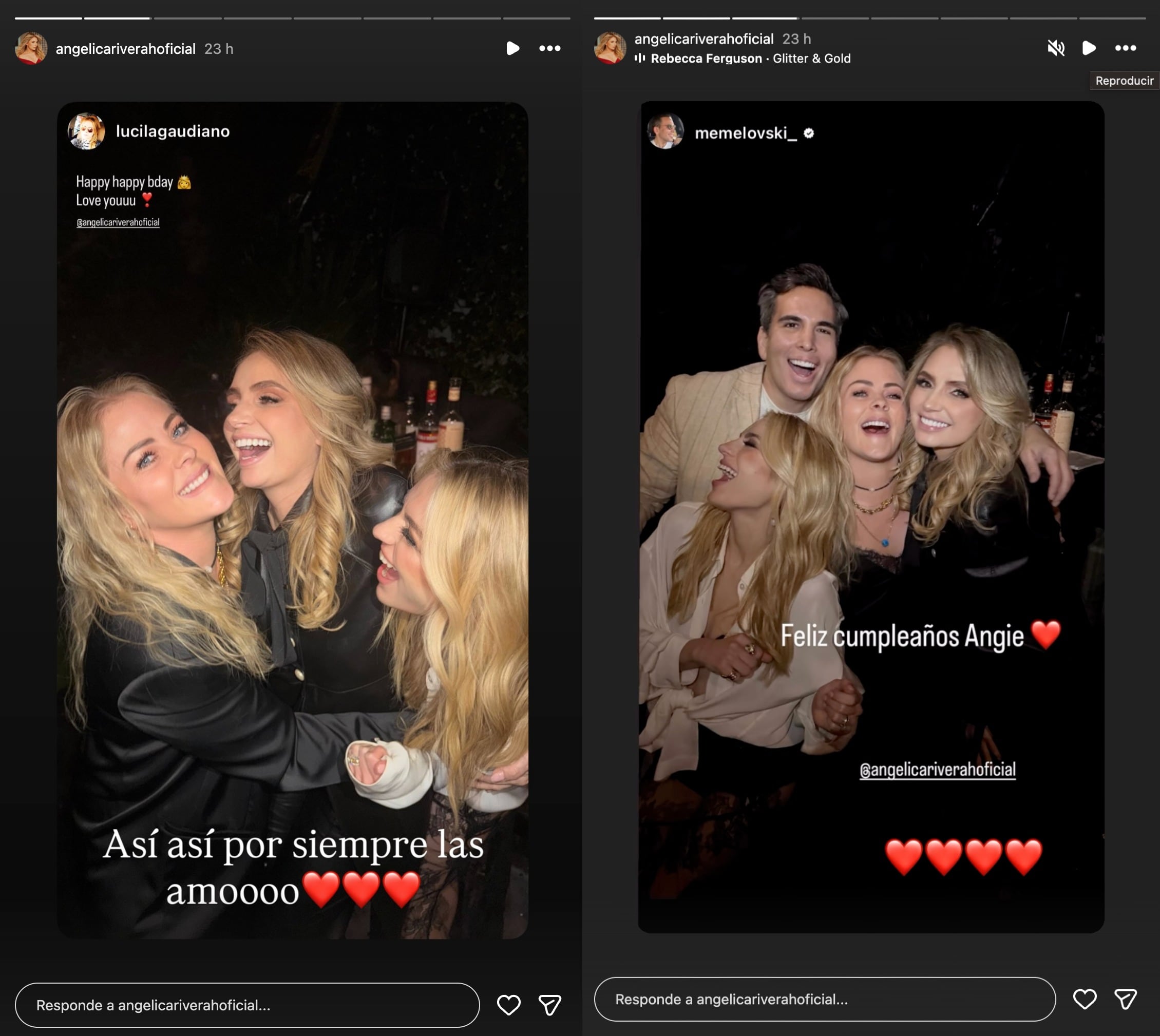 Angélica Rivera celebra su cumpleaños