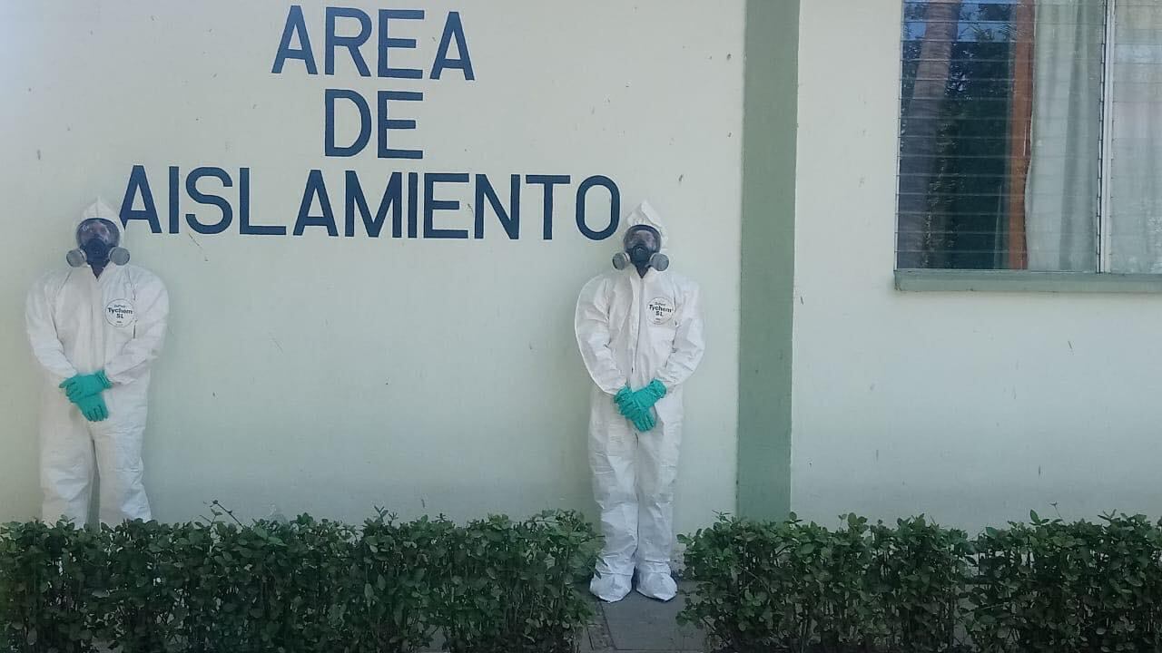 Las áreas de aislamiento están listas para dar servicio.