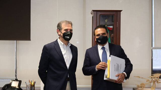 Lorenzo Córdova y Silvano Aureoles