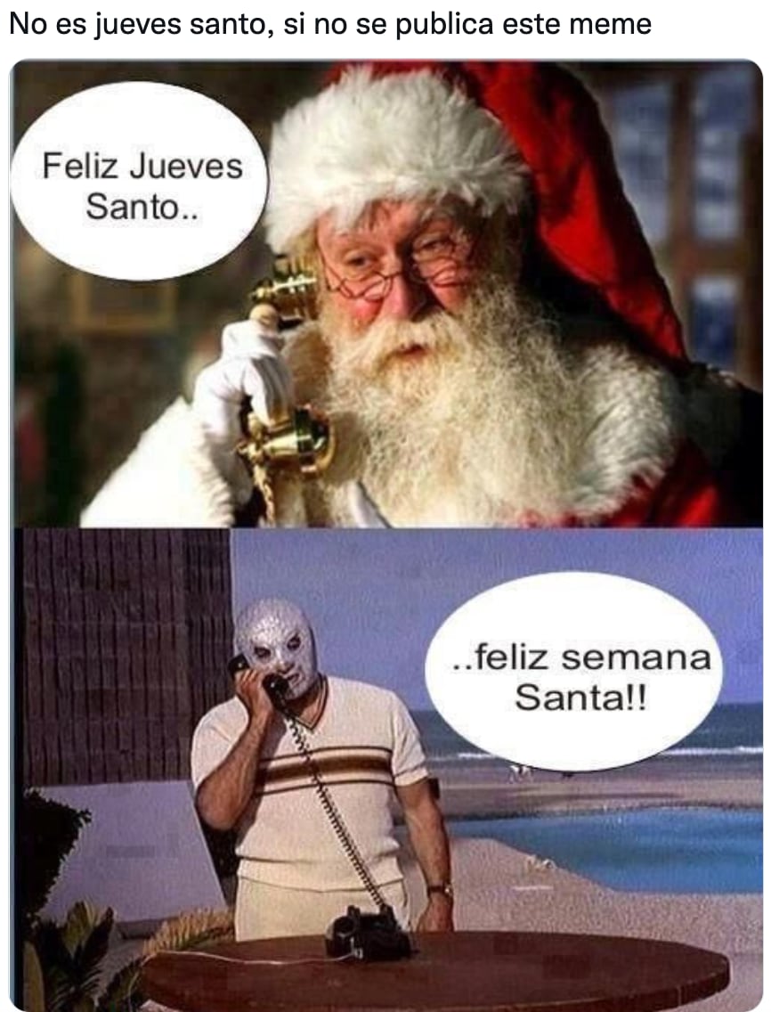 Memes del Jueves Santo