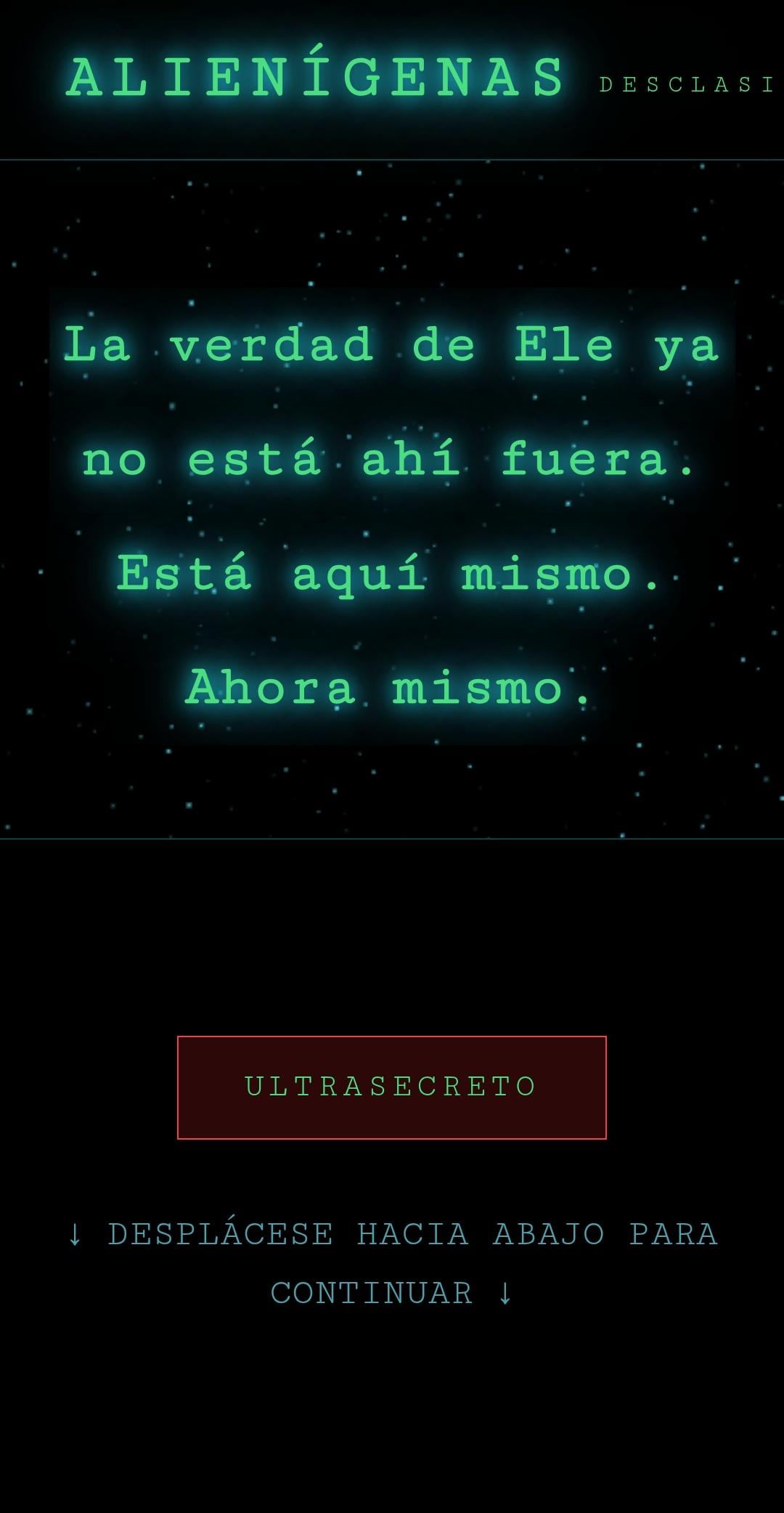 Alien.gov es el dominio de la Casa Blanca que compara migrantes con extraterrestres