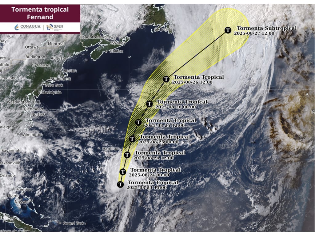 Tormenta tropical Fernand