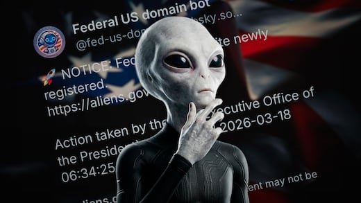 Por qué el gobierno de Estados Unidos compró un dominio sobre aliens