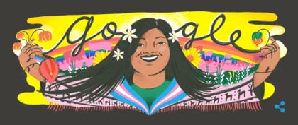 Diana Sacayán, Doodle de Google