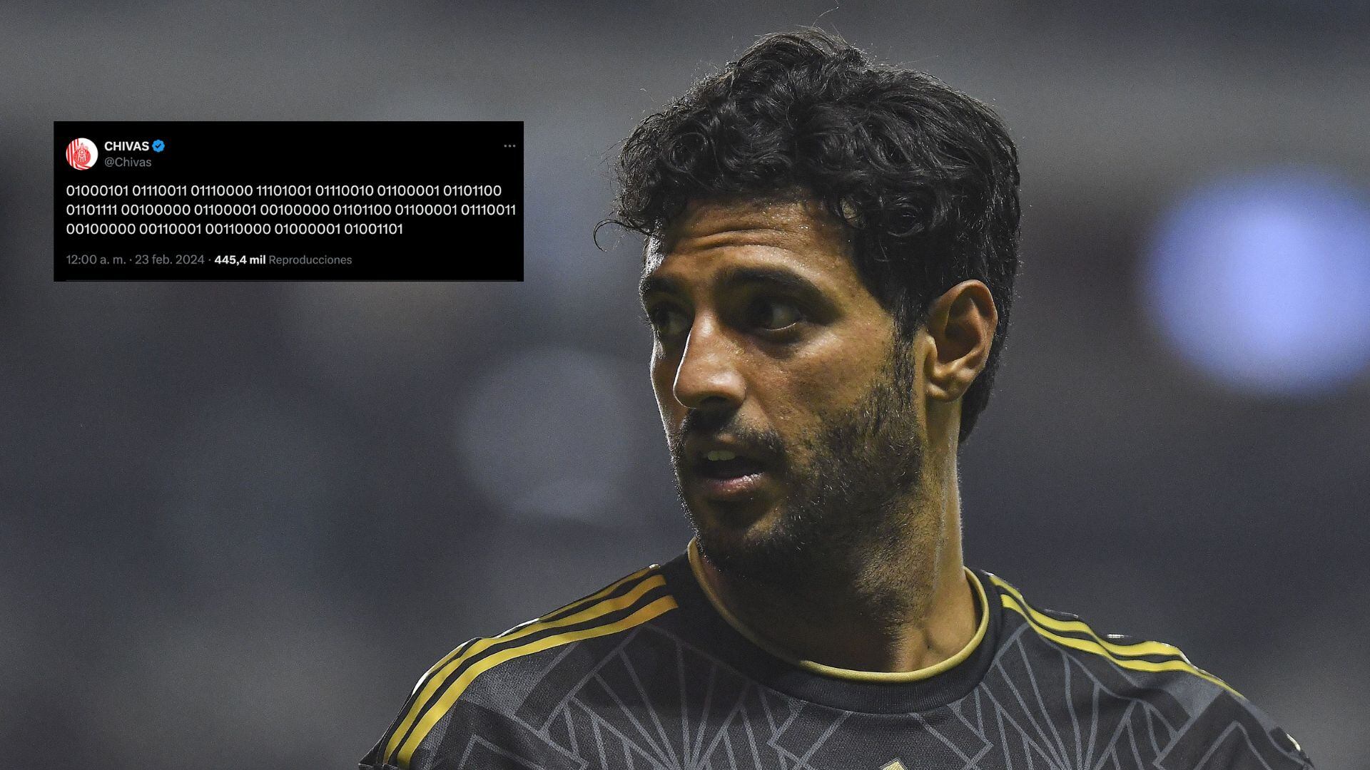Chivas pone a soñar a fans con fichaje de Carlos Vela con extraña publicación en redes