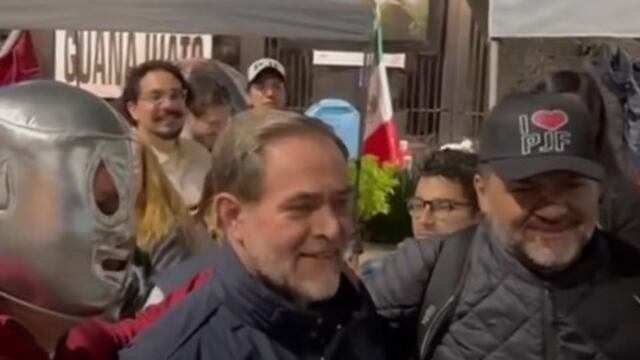 Jorge Mario Pardo Rebolledo en protestas