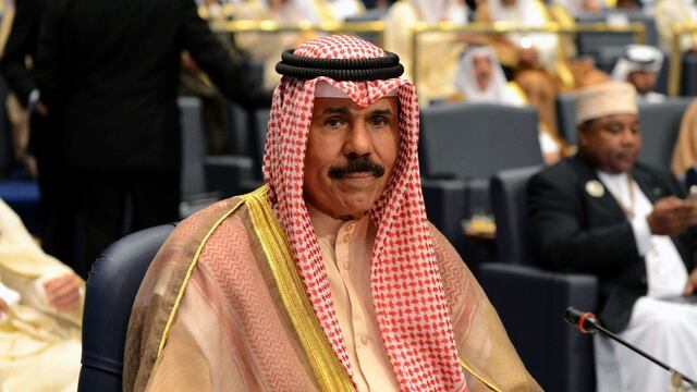 Nawaf al Ahmad al Sabah, el emir de Kuwait