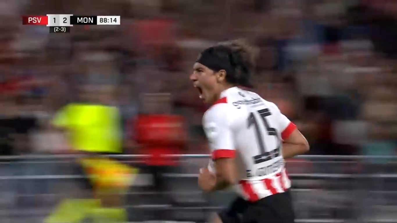 Erick Gutiérrez y el gol que ayudó al PSV a seguir ilusionado con jugar Champions League