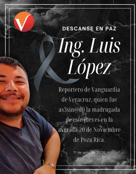 Luis Ángel López Valdez periodista y colaborador del periódico Vanguardia, fue asesinado