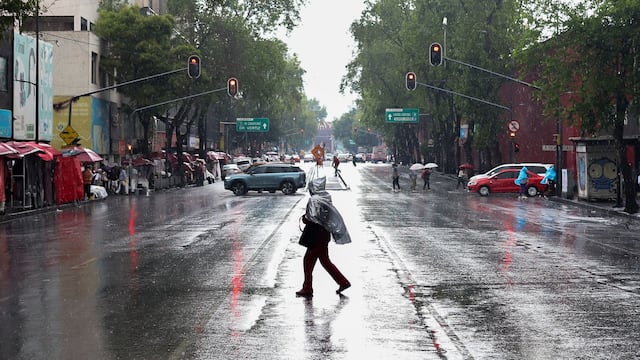 Lluvias en la CDMX