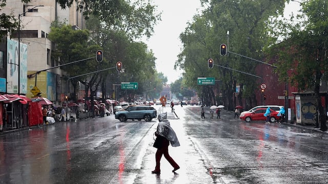 Lluvias en la CDMX