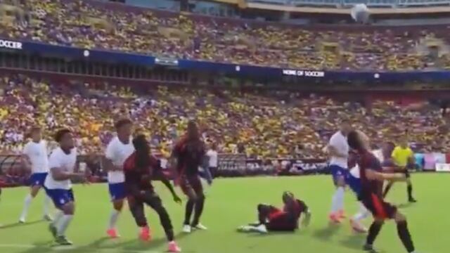 Gol de Borré contra Estados Unidos