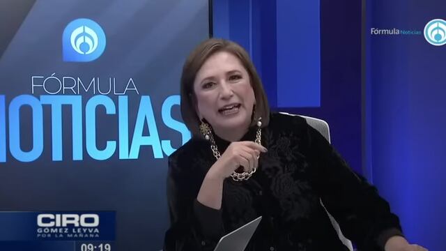 Xóchitl Gálvez en entrevista con Ciro Gómez Leyva