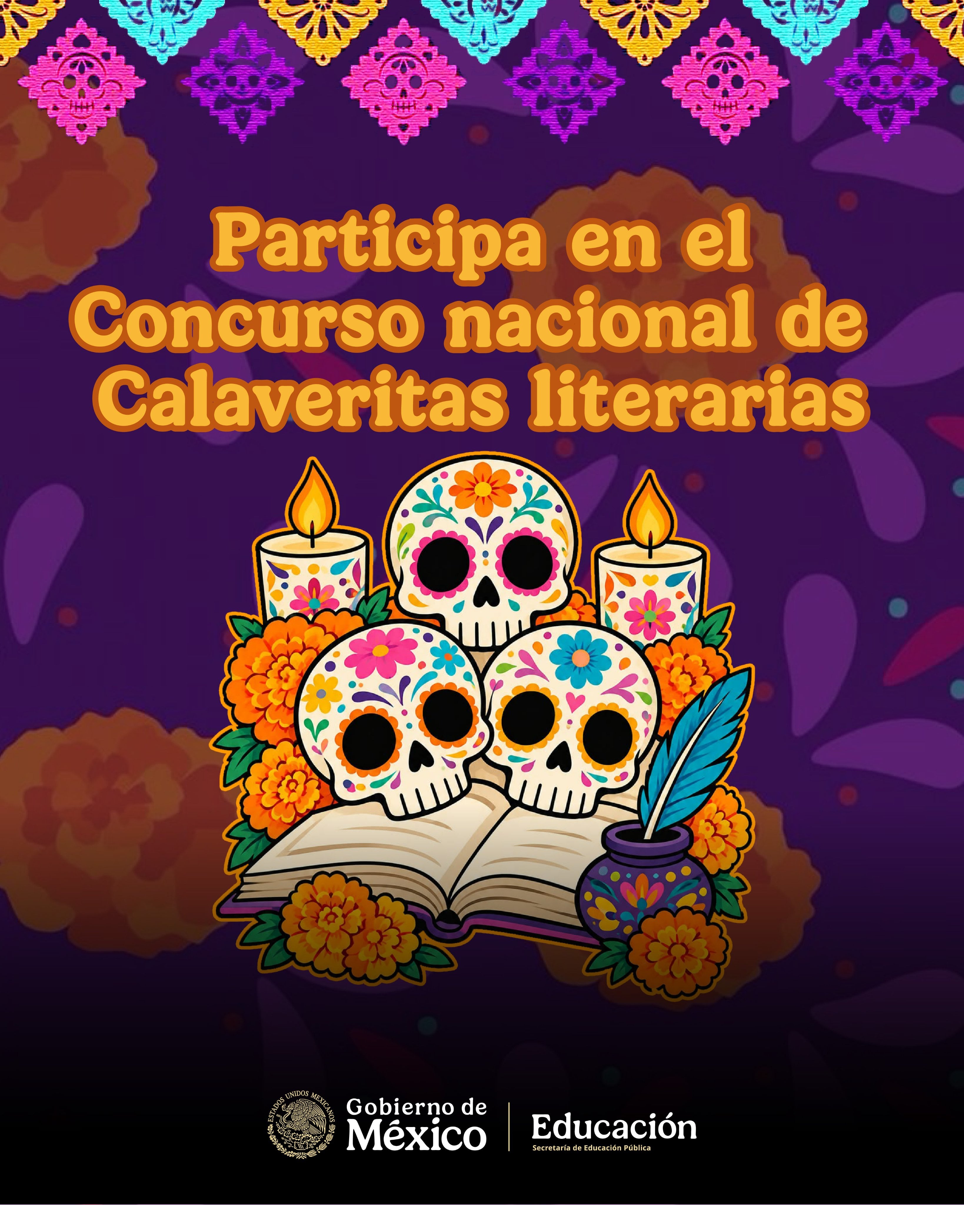 Concurso nacional de calaveritas literarias de la SEP: fechas y cómo registrarse