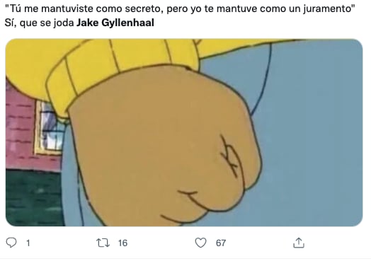 Memes de Jake Gyllenhaal por el 'Red (Taylor's Version)'