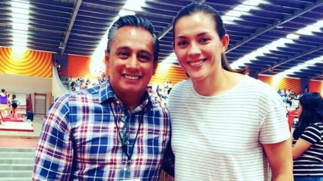 Fernando Platas junto a María del Rosario Espinoza