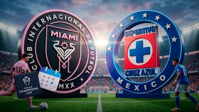 Cruz Azul se medirá al Inter Miami por el título de la Campeones Cup 2026