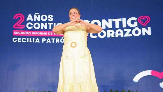 Cecilia Patrón destaca avances en Mérida durante su segundo año de gobierno.